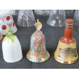 A large and impressive collection of bells being glass, china, brass,