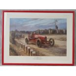 Signed limited edition print; 'The Birth of the Prancing Horse' by Alan Fernley,