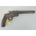 A deactivated (EU Spec) German Hebel flare pistol having working action, with certificate.