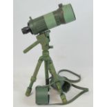 A British Military Snipers spotters owl scope, 30x75 magnification with adjustable zoom,