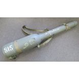A British Military K106A1 Javelin anti-tank missile launcher container, serial No 153232E,