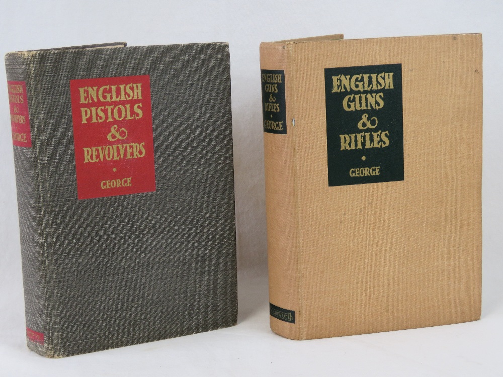 Books; 'English Pistols & Revolvers' published 1938, and 'English Guns & Rifles' published 1947,