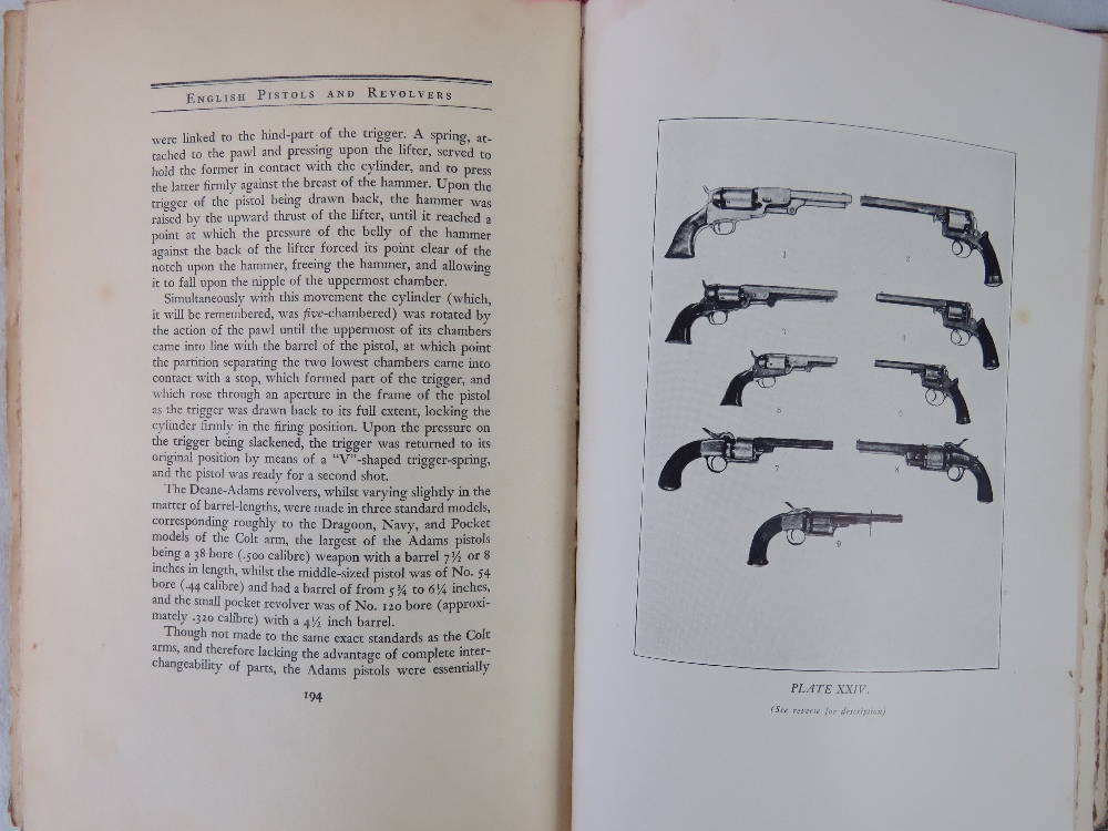 Books; 'English Pistols & Revolvers' published 1938, and 'English Guns & Rifles' published 1947, - Image 3 of 5