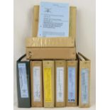 A set of seven MOD British Military Royal Engineers field training manuals including;