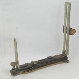 A rare WWI Royal Artillery Officers ranging scale for aiming projectiles using trajectory and