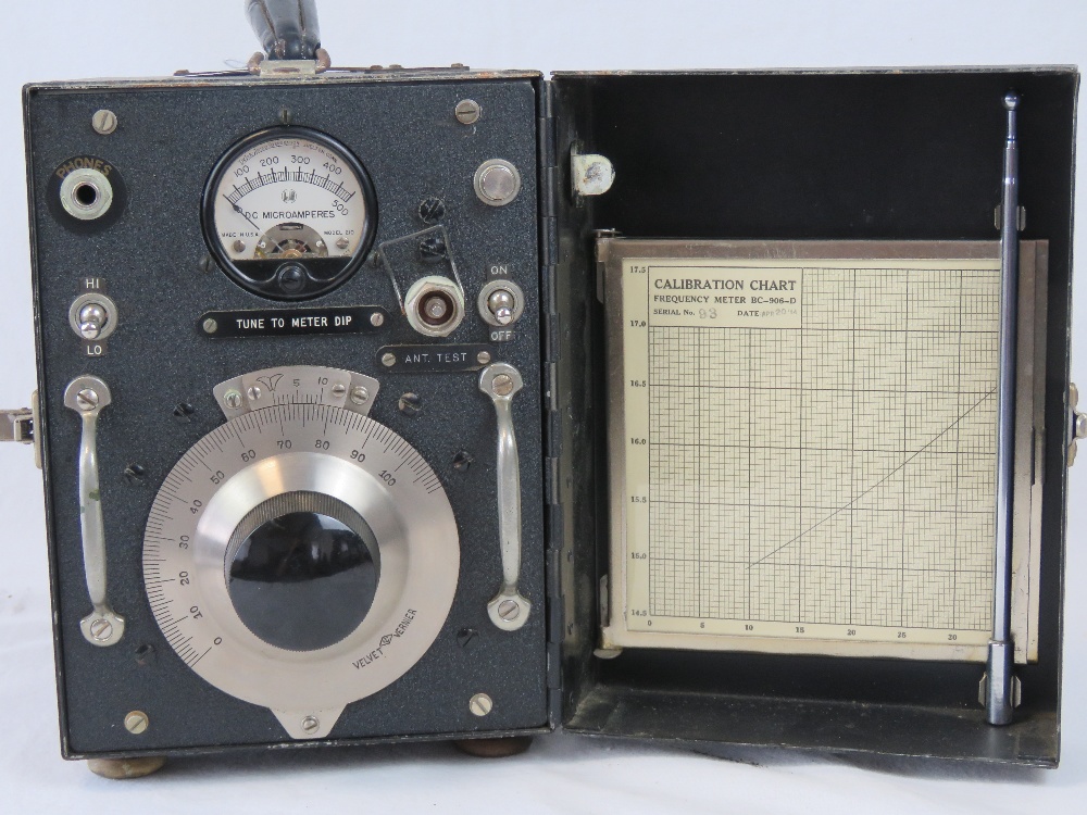 A WWII US Army Signal Corps frequency me - Image 2 of 5