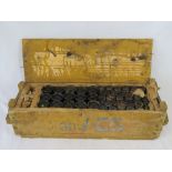 A crate of thirty inert WWII Hungarian M