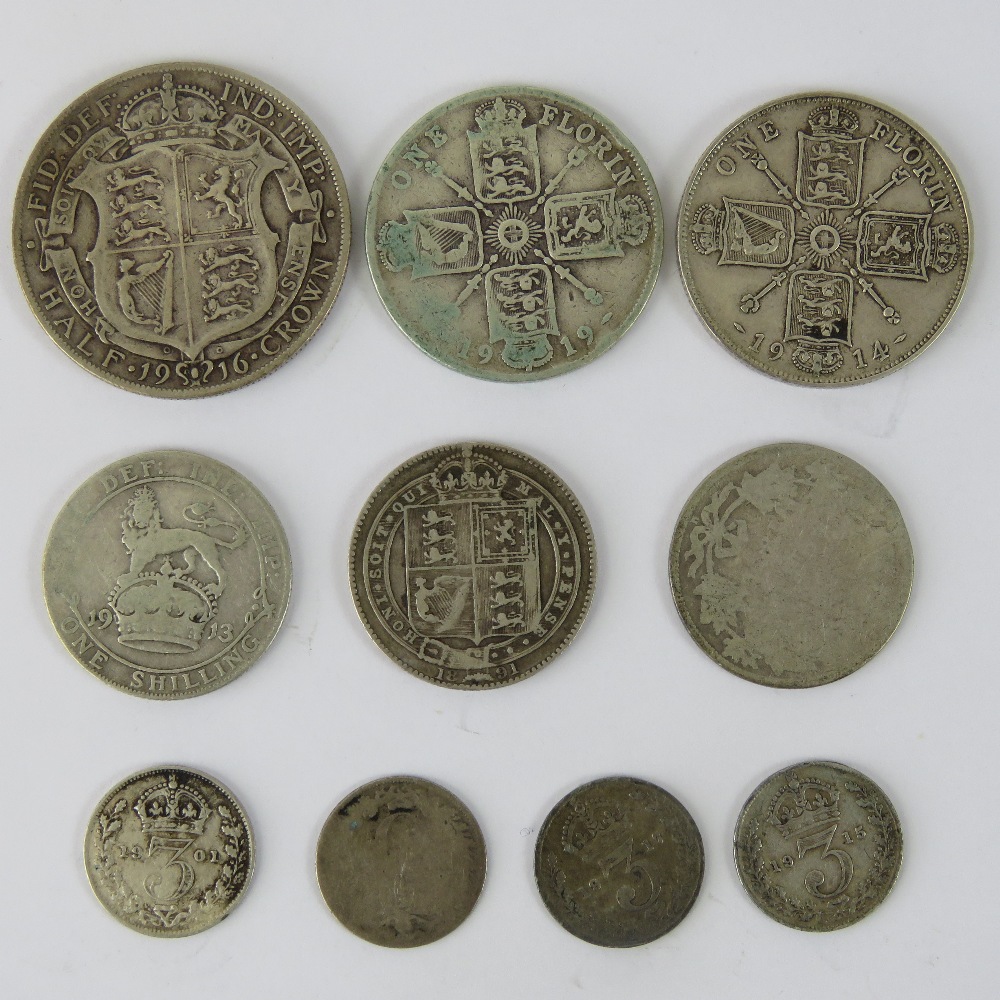 A quantity of full silver coinage (Pre 1 - Image 2 of 2