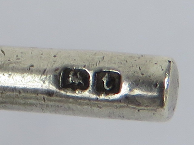 A heavy HM silver fob chain having T-bar - Image 2 of 3
