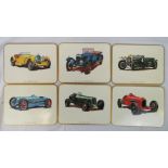 A vintage boxed set of motoring themed p