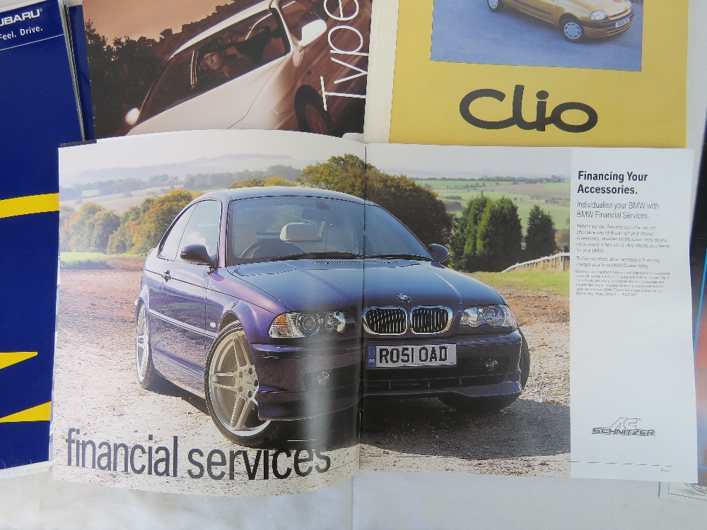 A collection of Renault, VW, Honda, BMW, Ford and Subaru advertising pamphlets, - Image 7 of 7