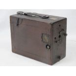 An unusual early 20th century Taylor of Nottingham 'Detective' magazine box camera,