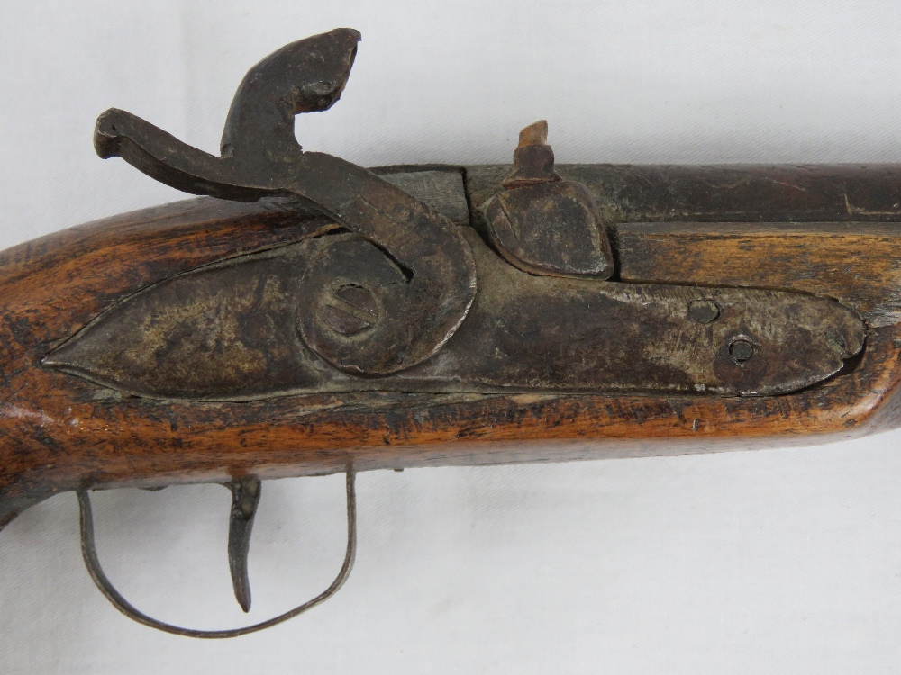 A pair of decorative hammer lock percussion cap and ball pistols. - Image 5 of 5