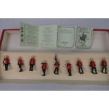 A boxed set of Britains hand painted lea