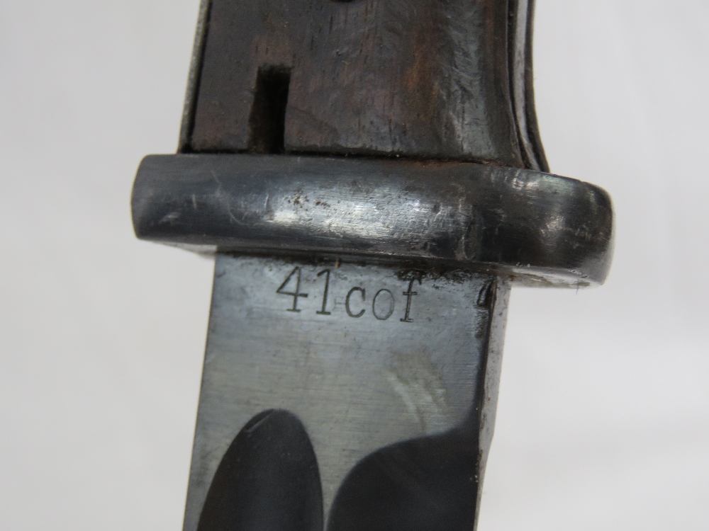 A WWII German Mauser K98 rifle bayonet, - Image 2 of 4