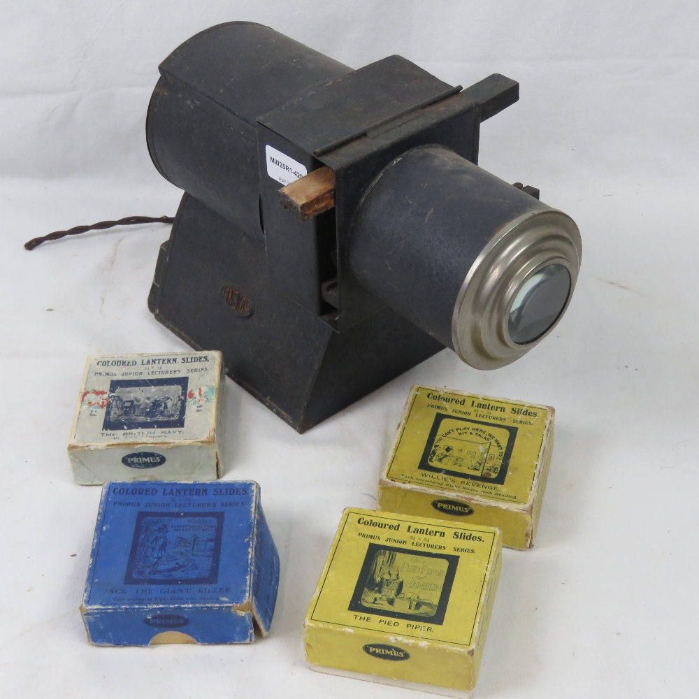 An electrified Ensign Magic Lantern, tog