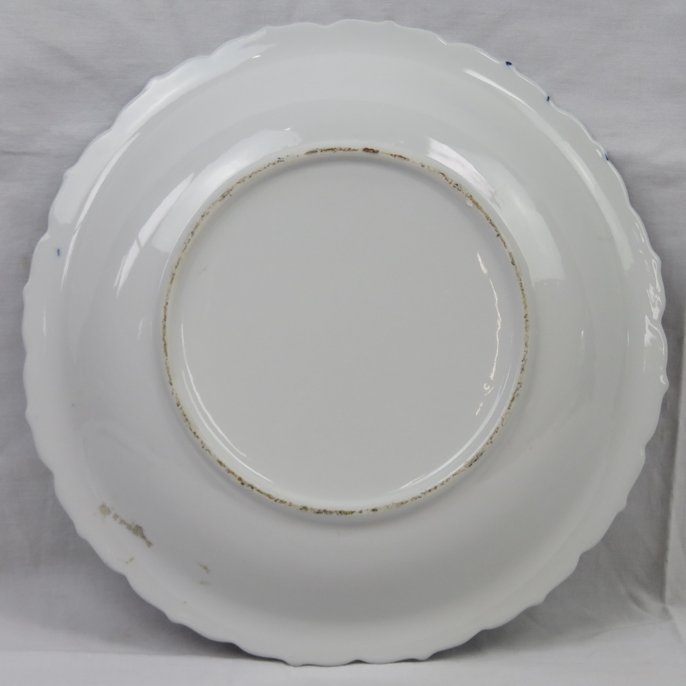 A Chinese blue and white circular dish w - Image 2 of 3