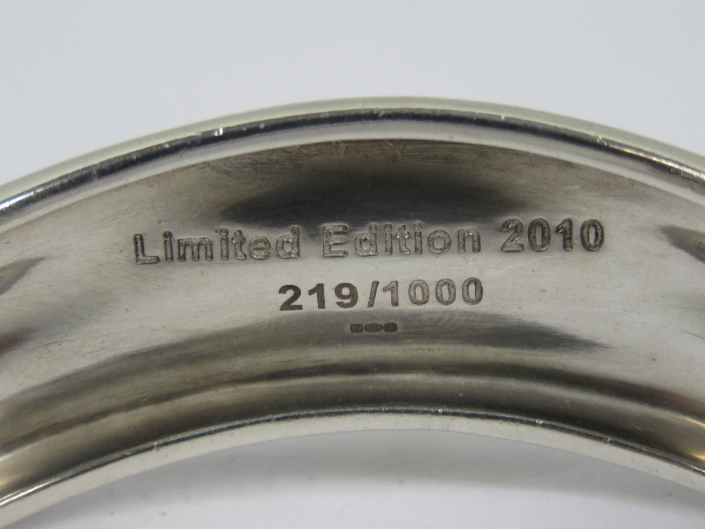 A HM silver Pandora bangle marked Limite - Image 2 of 3