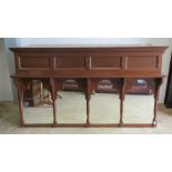 Originally over previous lot. A mahogany