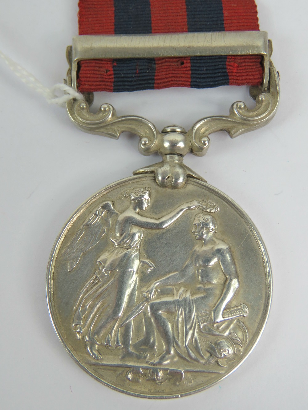 A Queen Victoria medal with 1889-92 Burma clasp, to 1065 Pte. - Image 2 of 5
