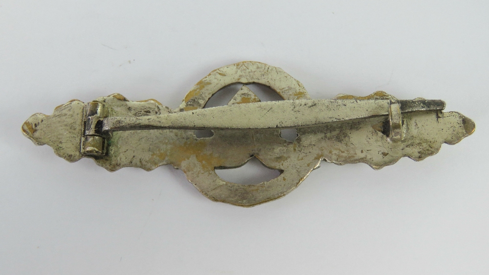 A reproduction WWII German Luftwaffe Pilots clasp. - Image 2 of 2