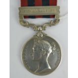 A Queen Victoria medal with 1889-92 Burma clasp, to 1065 Pte.