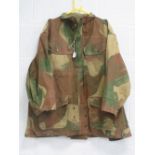 A reproduction British Dennison Paratrooper/Airborne camouflage jump smock by King and Country,