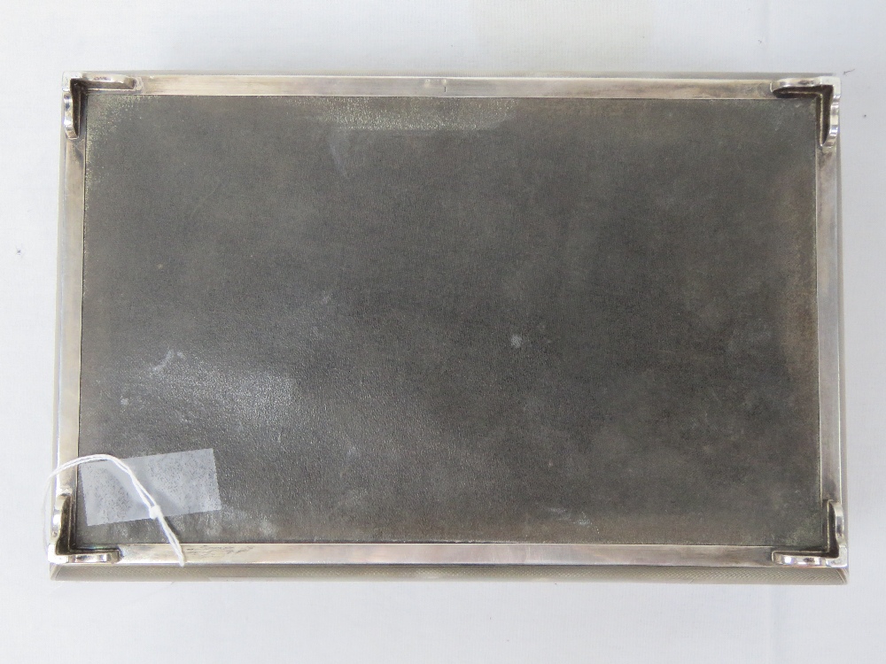 A large and impressive white metal cigar box marked to the front Hermann Goering and dated - Image 7 of 8