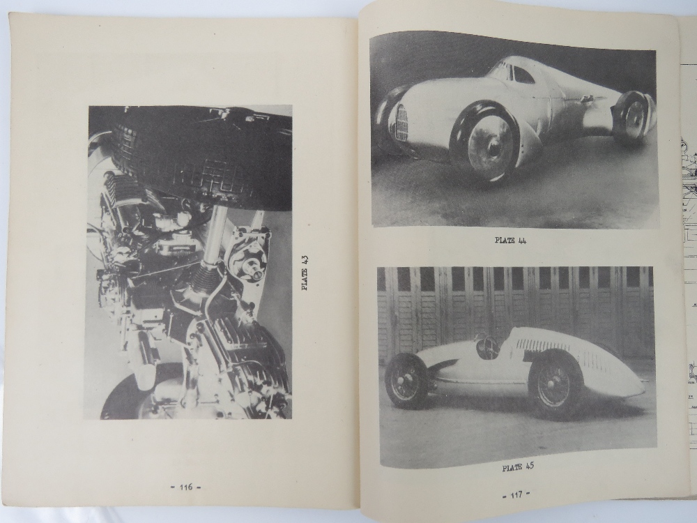 Book; Investigation into the Development of German Grand Prix Racing Cars Between 1934 and 1939 - Image 4 of 4