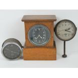 Car Clocks - A group of three pre-war dashboard timepieces c1920s-1930s;