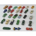 Dinky Toys - Motor cars & Vehicles; A group of pre- & early post-war models c1930s-1960s;