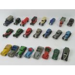 Dinky Toys - Motor Cars; A group of pre-and early post-war die-cast toys c1930s-1950s;