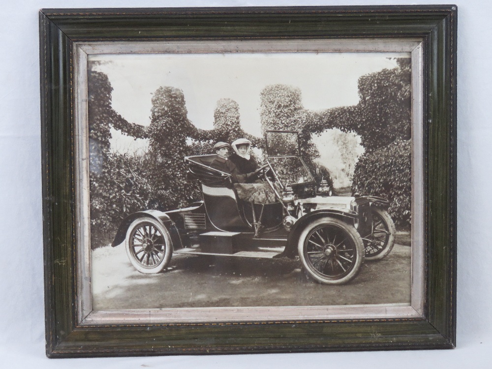 Panhard Levassor - A good and large original photograph c1905; silver-gelatin,