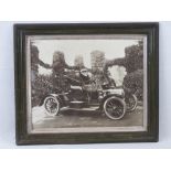 Panhard Levassor - A good and large original photograph c1905; silver-gelatin,