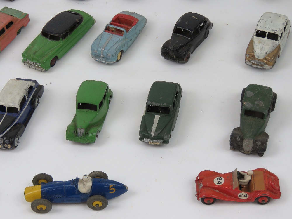 Dinky Toys - Motor cars & Vehicles; A group of pre- & early post-war models c1930s-1960s; - Image 4 of 5