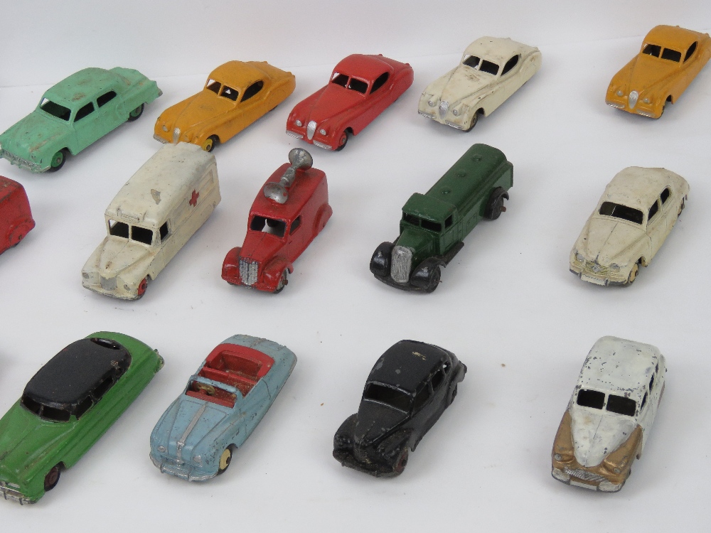 Dinky Toys - Motor cars & Vehicles; A group of pre- & early post-war models c1930s-1960s; - Image 3 of 5