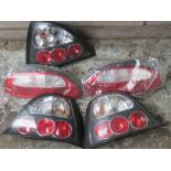 A set of rear lights for MG / Rover 25/Z
