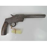 A deactivated German Hebel flare pistol. Deactivated to current EU spec with certificate.