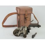 A rare WWII British and Commonwealth forces Mk1 Vickers machine gun dial sight on dovetail bracket,