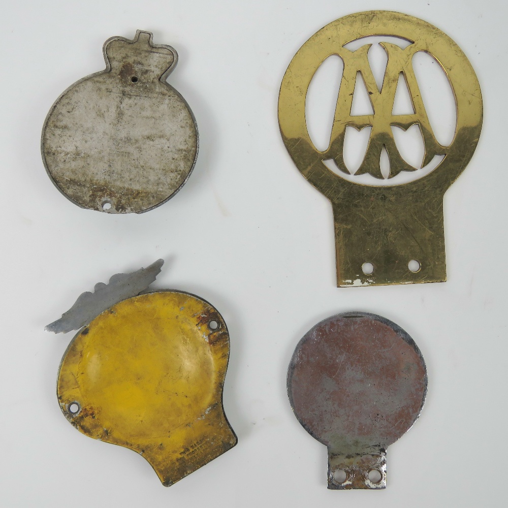 Four vintage car badges including; a Fel - Image 3 of 4