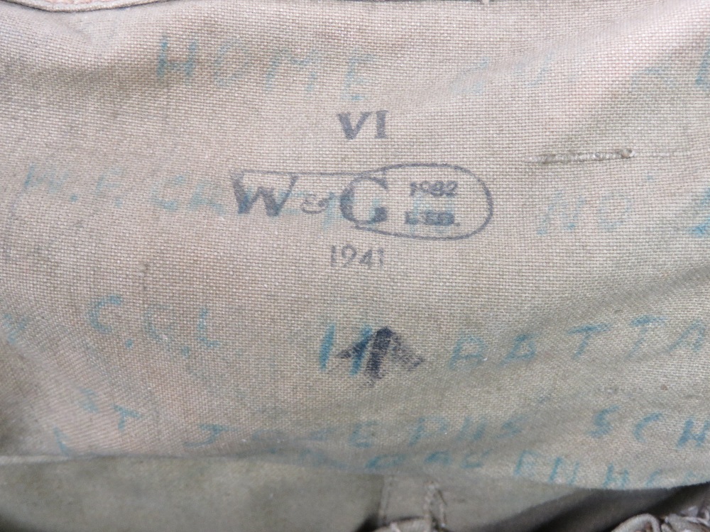 Two WWII British Military issue satchel - Image 2 of 5