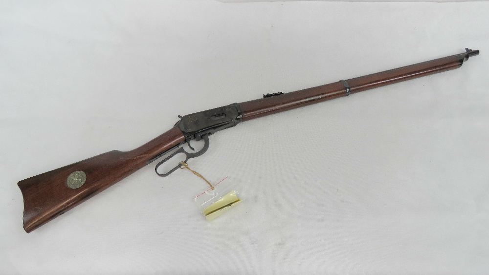 A deactivated commemorative Winchester N