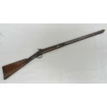 An antique percussion 10 bore Wildfowlin