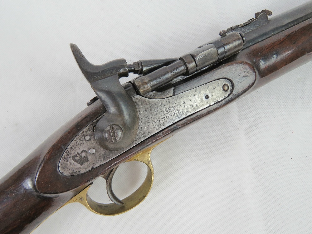 A Snider MKIII .577 calibre carbine with - Image 2 of 5