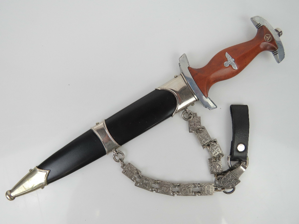 A WWII German NSKK Officers dagger with