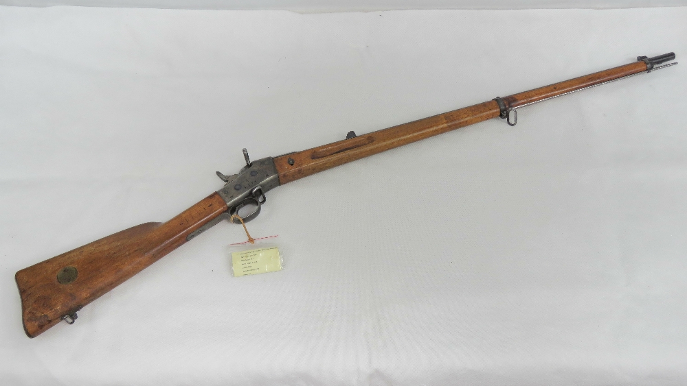 A deactivated Swedish Military Remington