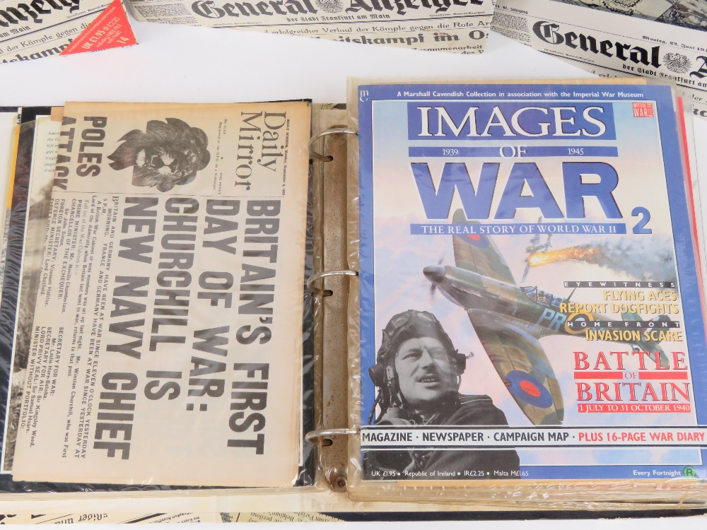 A large quantity of bound Images of War - Image 2 of 3