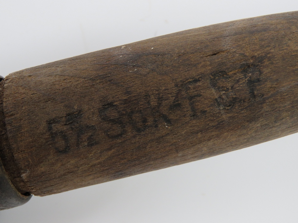 A rare WWI German 'Potato Masher' stick - Image 3 of 3