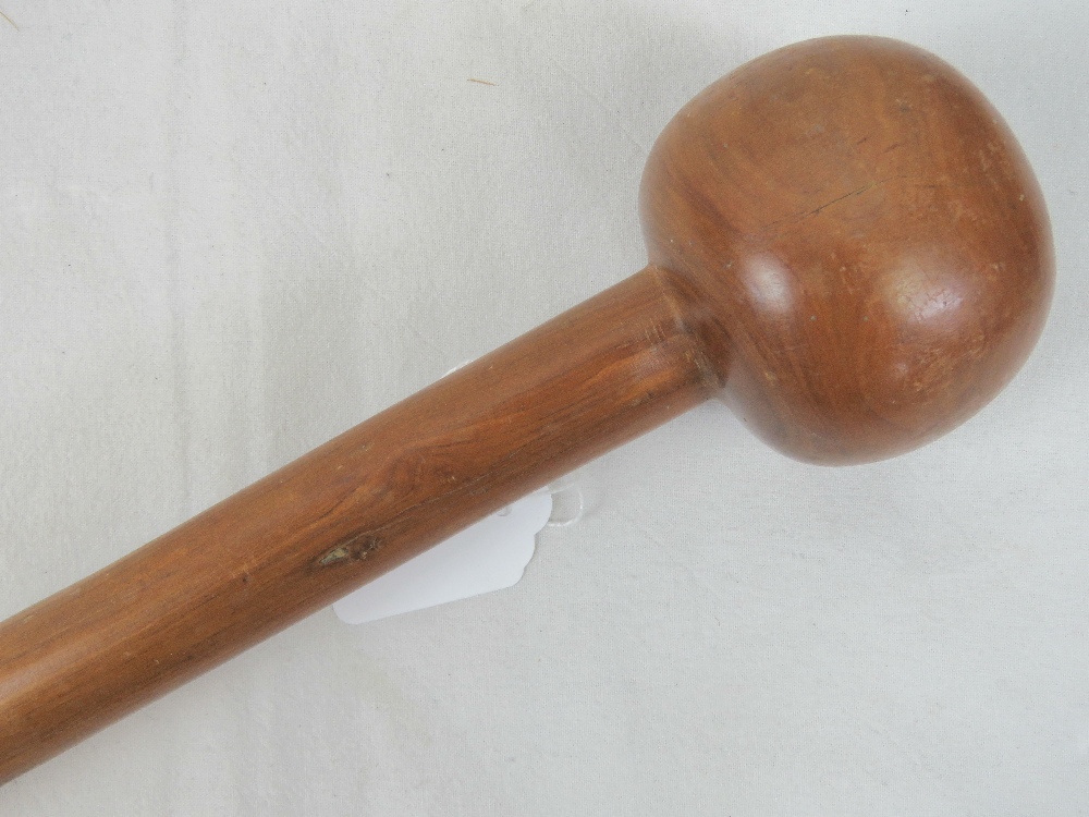 A 20th century plain African knobkerry, - Image 2 of 5