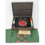 A vintage roulette wheel by Chad Valley